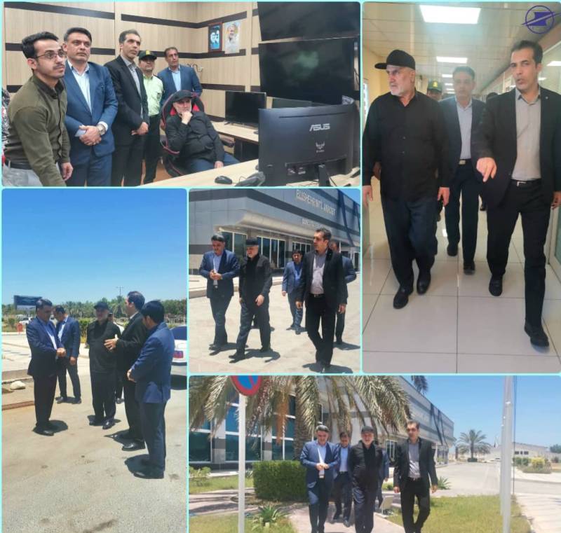 بازديد از فرودگاه شهداي بوشهر