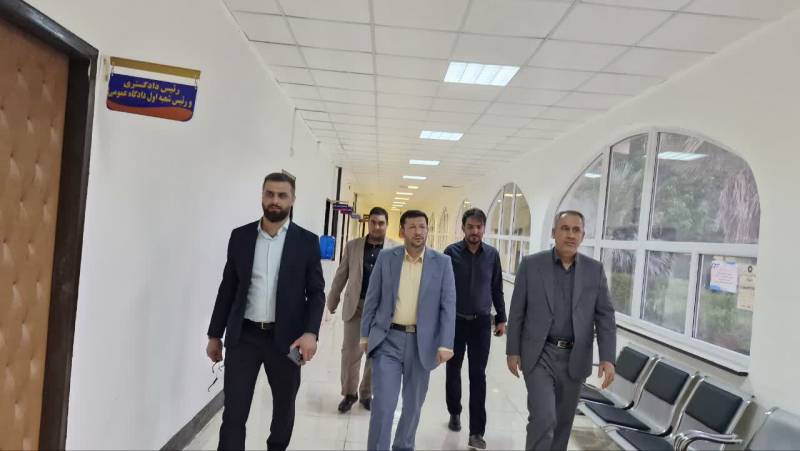 بازدید از حوزه قضایی شهرستان عسلویه