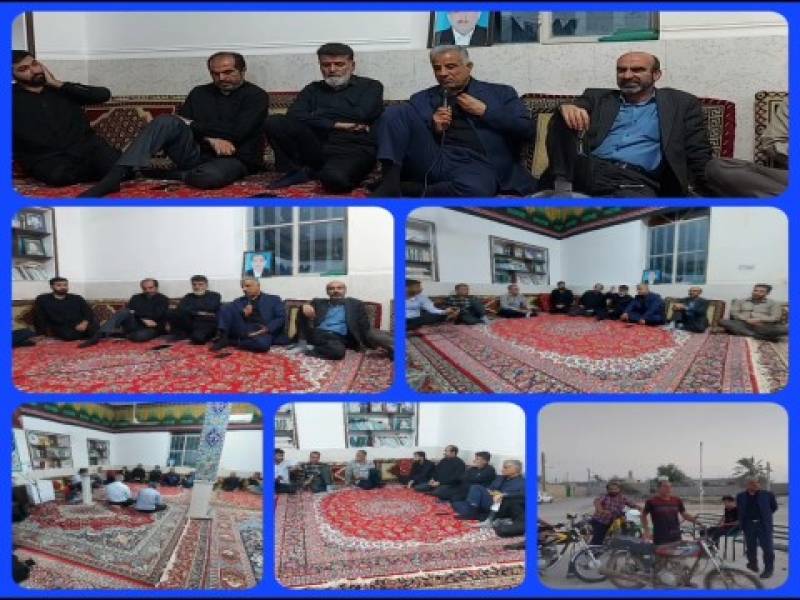 بازدید فرماندار بوشهر از روستاهای بخش مرکزی شهرستان بوشهر