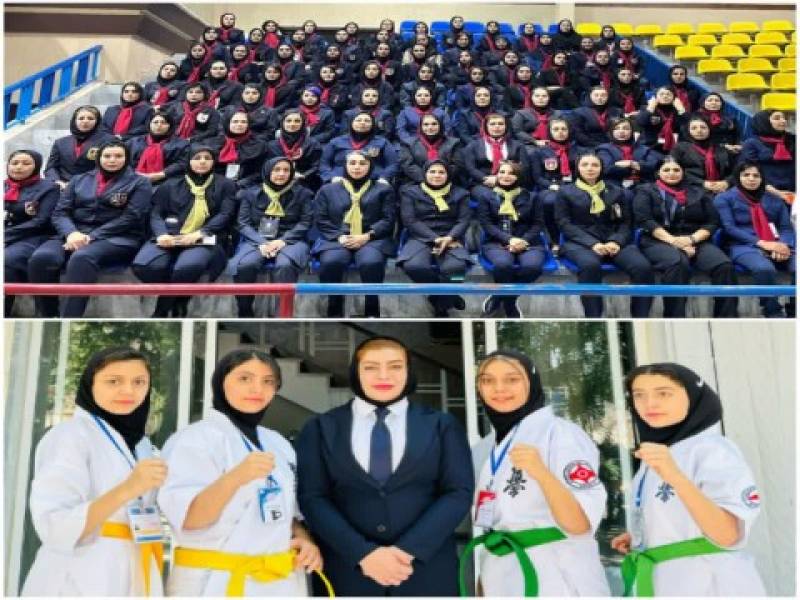 درخشش بانوان رزمی کار بوشهری در مسابقات کشوری کاراته پایتخت