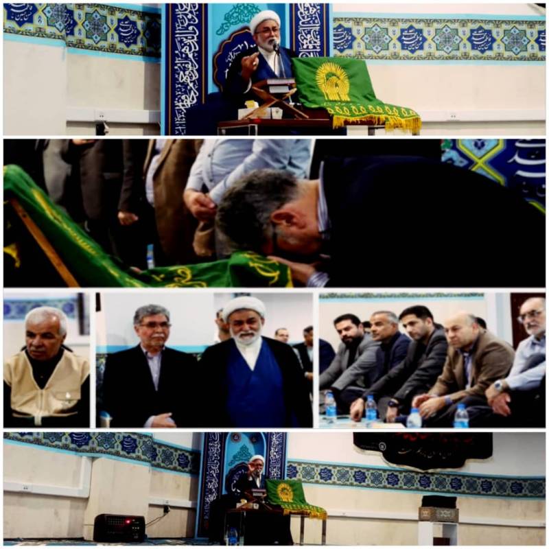 حضور خادمان امام رضا (ع) در ویژه‌برنامه شب قدر پتروشیمی بوشهر با سخنرانی دکتر موسی احمدی
